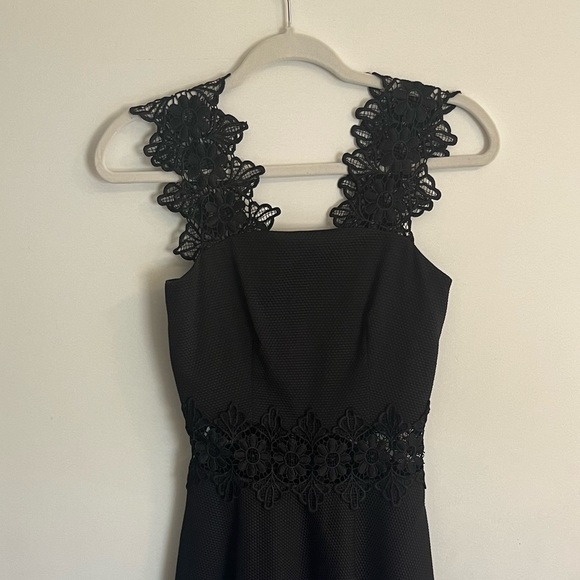 Ted Baker Monaa Lace Black Dress - Picture 8 of 13